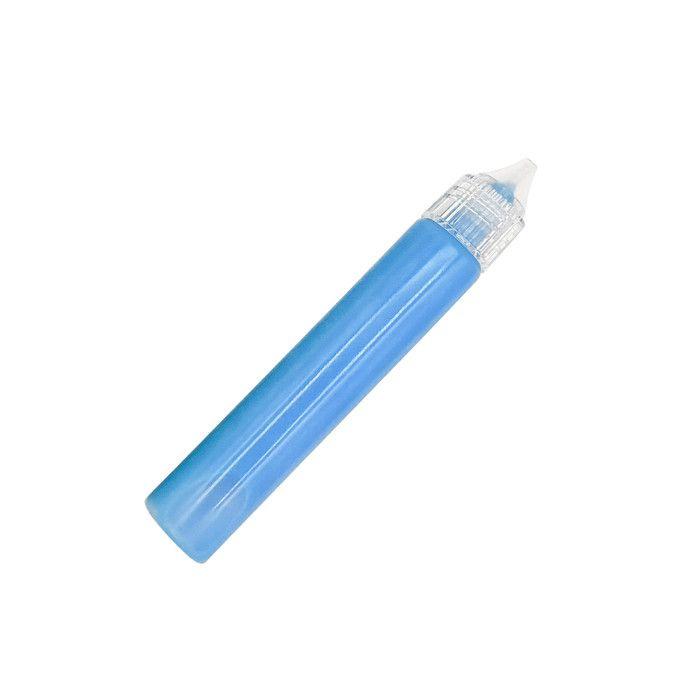 Stylo colle phosphorescent - MEGACREA DIY - 30 ml - Bleu - Embout feutre - Brille dans l'obscurité