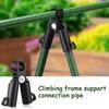 Garden Stake Clips 10X Garden Trellis Clips Adjustable Support Connecting Parts Buckles For Gardening Lawn Moss Tomato