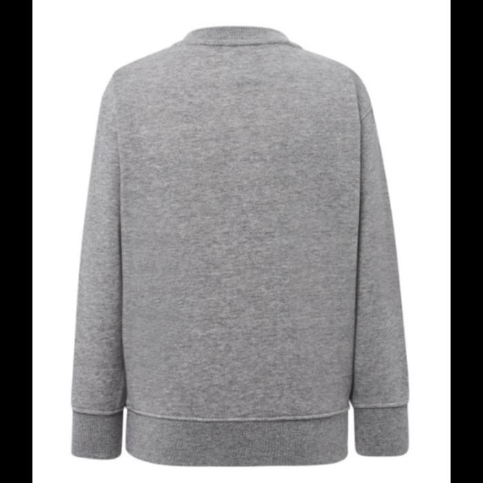 Sweat Enfant - Footballeur - Gris - 3 à 11 ans - Manches longues - Col arrondi