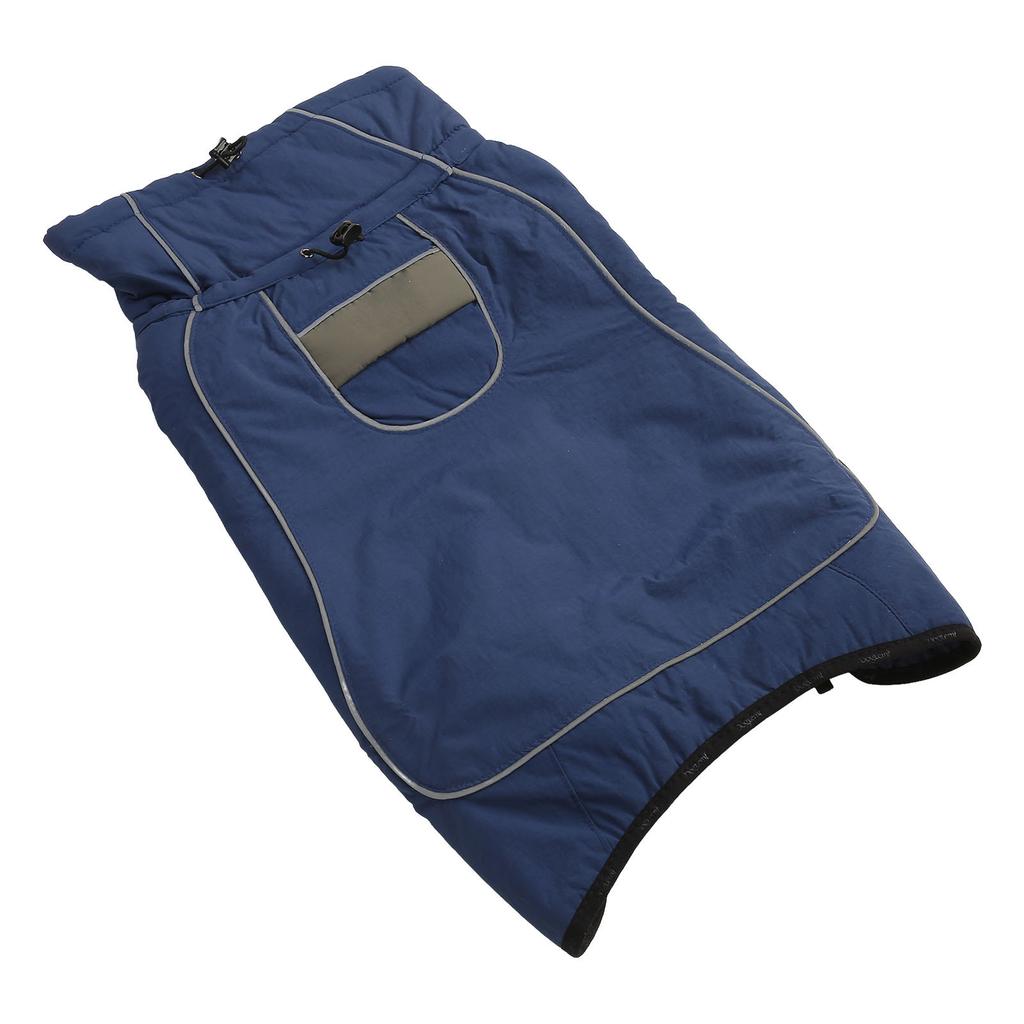 Зимнее пальто для собак, теплая ламинированная хлопковая утолщенная водонепроницаемая куртка для собак в холодную погоду на осень