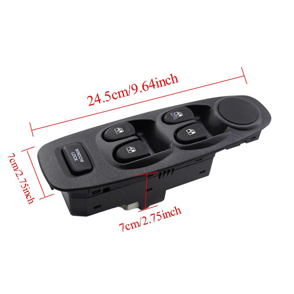 93570-25005 Переключатель управления стеклоподъемником автомобиля со стороны водителя слева для Hyundai Accent Elantra 2002-2005 9357025005