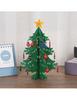 Wooden Christmas tree decoration home ornaments, Christmas scene decoration mini gifts Christmas tree ornaments decorations