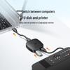 SAMZHE USB 2-Port Bi-directional Sharing Switch