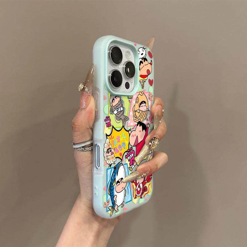 Чехол-книжка 2-в-1 "Морской Син-тян" для iPhone 14/15/16/17 Pro Max