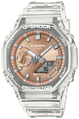 Часы BRIGHT METALLIC DIAL Прозрачные G-Shock GA-2100BM-7A5JF Мужские