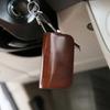 Роскошный кожаный кошелек-брелок для автомобильных ключей, органайзер, держатель, сумка для Cadillac ATS BLS CT4 CT6 CTS SRX XT4 XTS Escalade Deville DTS