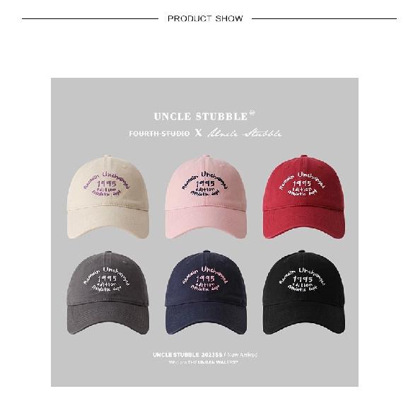 Baseball cap, deep crown, wide brim, duckbill style, all-season pure cotton sun hat, sun visor, for men and women, students