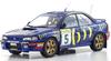 Kyosyo Original Subaru Impreza 1995 Monte Carlo Завершенный продукт 1/18 #5