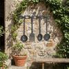 Rustic Style Iron Spoon Fork Wall Decor Vintage Cast Iron Kitchen Wall Art  Farmhouse