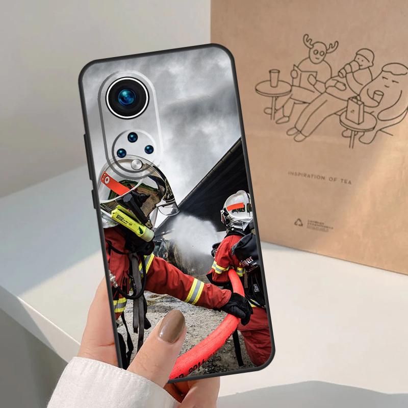 Пожарные Герои Пожарный Для Чести Magic 8 Pro 5 6 7 Lite Чехол Для Honor Win RT 200 400 50 70 90 X8b X9a X9b X9c X9d