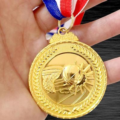 1 шт. Награды для студентов, Медали за соревнования 5 см, Золотая/Серебряная/Бронзовая медаль, Спортивные награды с шейной лентой для шоу талантов, вечеринки, гонки