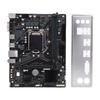 Материнская плата H410M S2, форм-фактор Micro-ATX, 2 слота DIMM DDR4, поддержка процессоров Intel Core 10-го поколения LGA 1200, двухканальная DDR4 2933
