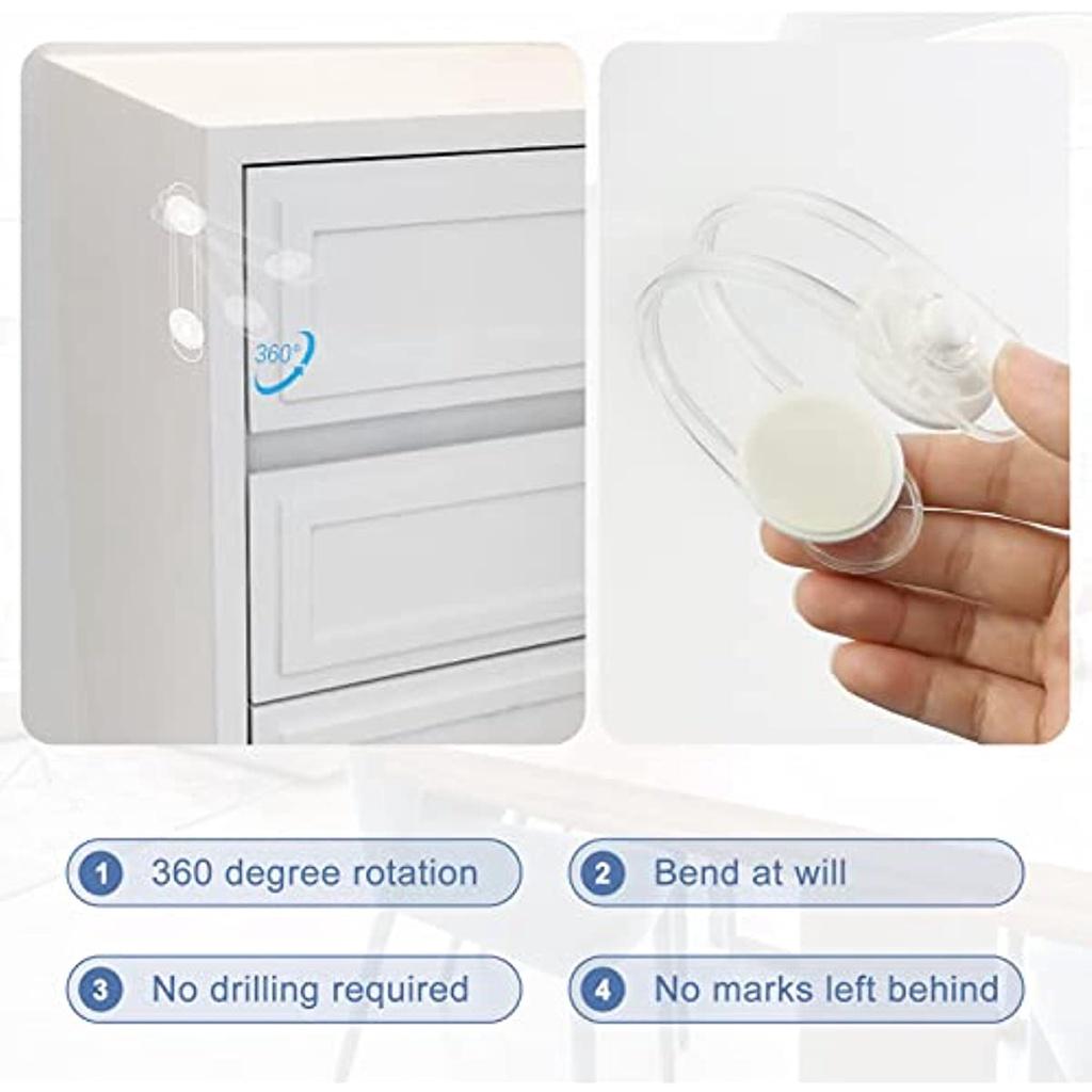 10 детских замков. Прозрачные детские замки. Пластиковые замки 3M для шкафов, ящиков, туалетов, кухонь, дверей, окон и холодильников.