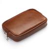 Leather Craftsman Repletion Pouch Small Keychain Included Genuine Leather Tochigi Leather Multi Pouch RF002 BR (Cafe Brown)