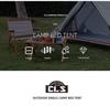 Single Person Off-Ground Camping Tent Bed with Mosquito Net, Windproof & UV Resistant