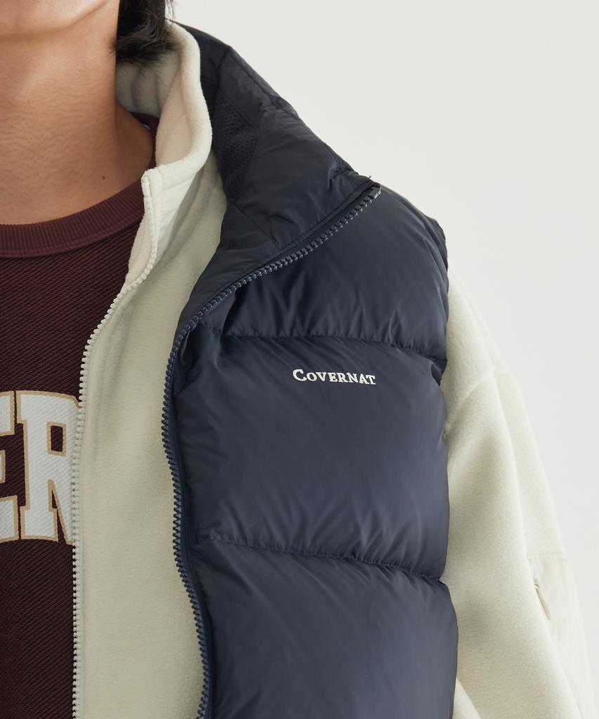 Covernat Civic Rds Down Vest Navy