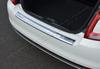 Rear Bumper Cover 3D/Cabrio (OmsaLine, Stainless Steel) for Fiat 500/500L