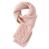 Women's 100% Pure Cashmere Scarf - Warm, Versatile Knit for Autumn/Winter Fashion