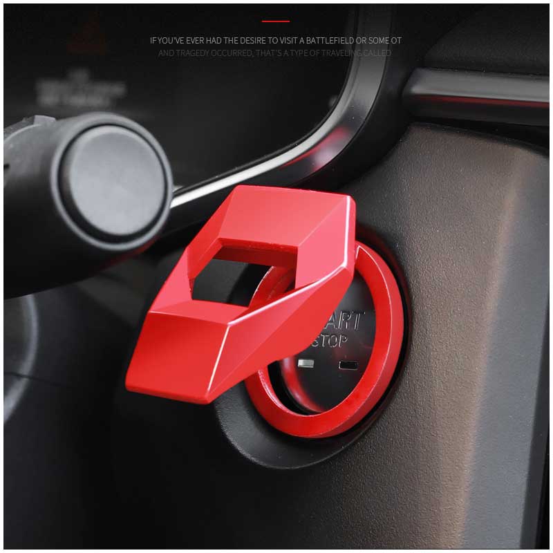 Car Engine Start Stop Ring Ignition Cover Trim For  Golf 7 MK7 VII  R Tiguan Jetta CC   B8