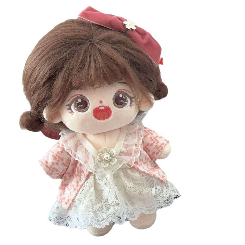 Cute Princess Dress Plush Dolls Clothes 20cm Cotton Doll/EXO Idol Dolls