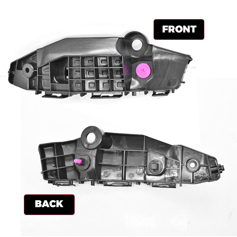 1pair Front Bumper Bracket Fixing Buckle For Toyota RAV4 Prime SE/XSE.2019 2020 2025 2025 2025 2025 52536-0R070 52535-0R090