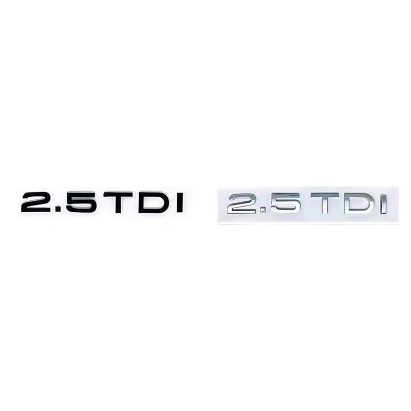 2.0TDI 3.0TDI 1.9 4.2 4.5 5.5 5.0 TDI car sticker for 7gjfp S4 6 SQ3 RS5 78TTS refit tail displacement label car accessories gjfp7