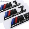 3D ABS Черный Логотип M1 M2 M3 M4 M5 M6 M7 M8 Эмблема Competition Наклейка на Задний Багажник Автомобиля Для BMW M1 M2 M3 M4 M5 M6 M7 M8 Аксессуары
