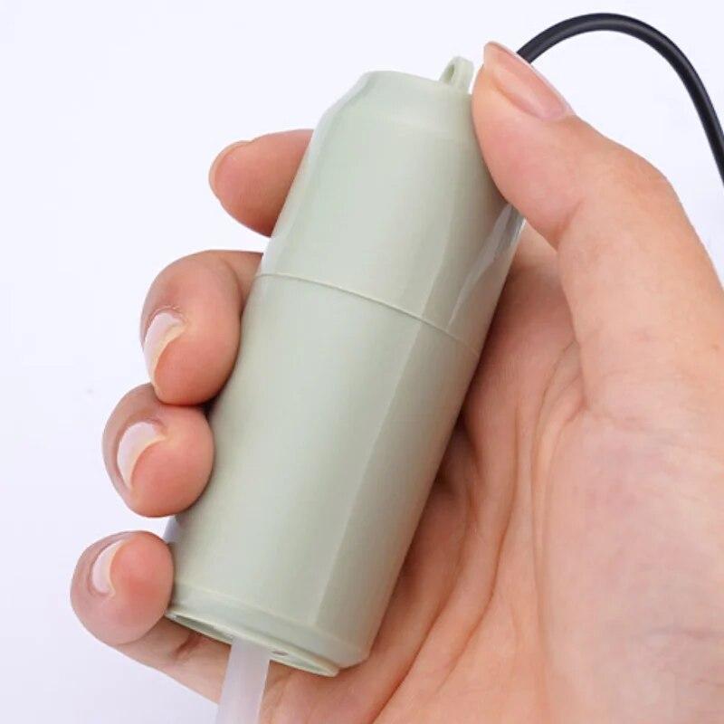 Portable USB Aquarium Oxygen Air Pump Fish Tank No Noise Air Compressor Aerator Portable Mini Oxygenator Aquarium Accessories
