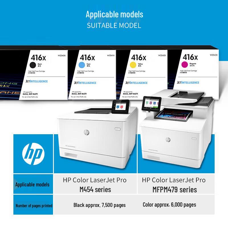 HP 416X W2042X Original High Yield Yellow Toner Cartridge