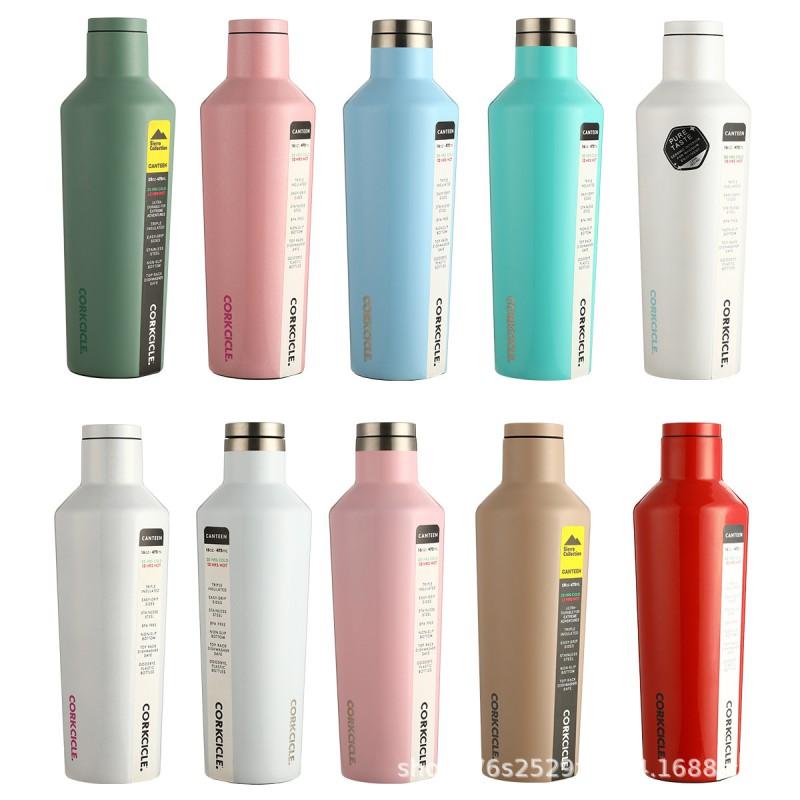Stainless Steel Insulated Wine Bottle Tumbler 480ml Portable Outdoor Travel Cup Men Women