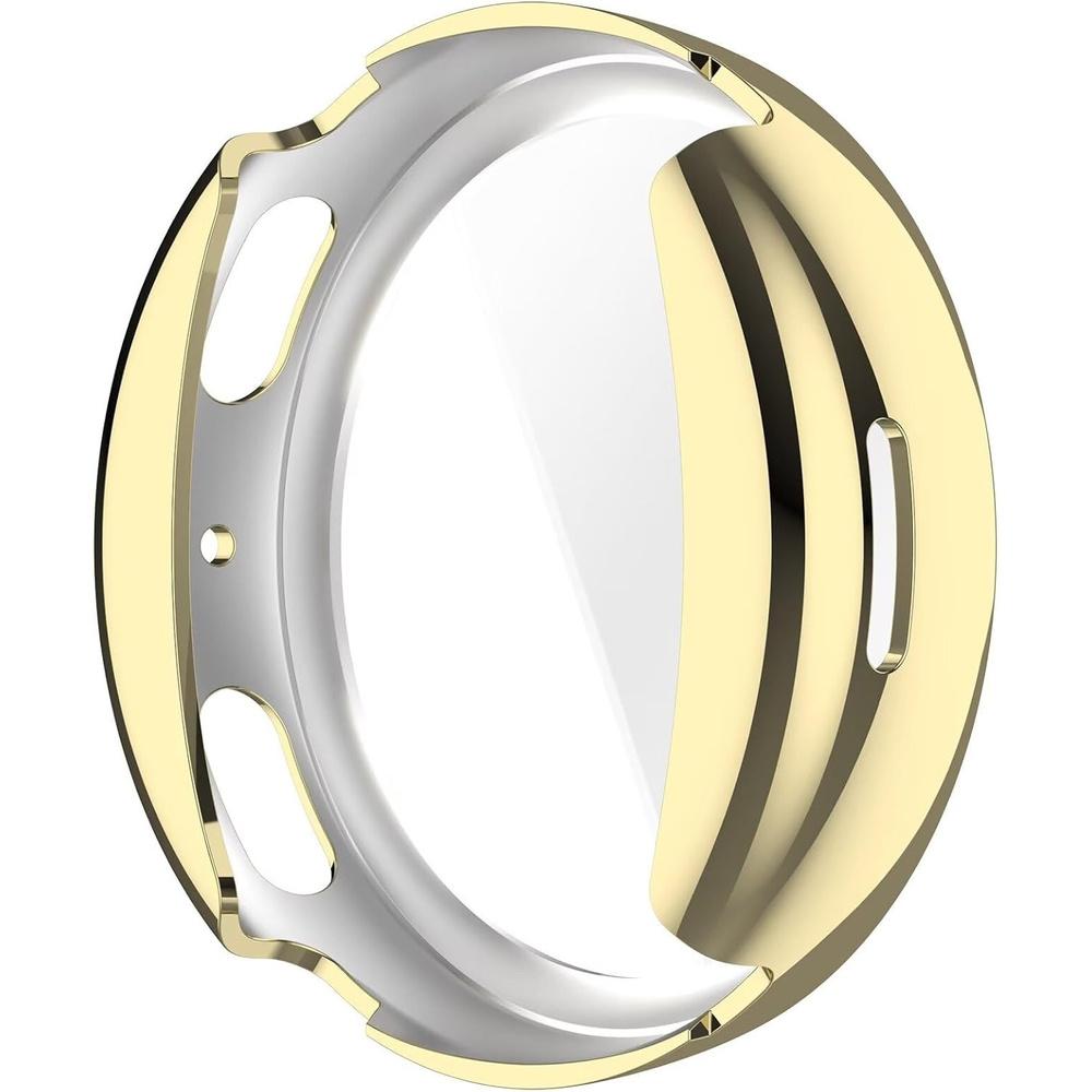 2-in-1 Case with Screen Protector for Amazfit Active Max, Gold