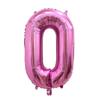 Pink Aluminum Film Balloon 32inch Inflatable Gifts Number Balloons  Theme Birthday Party