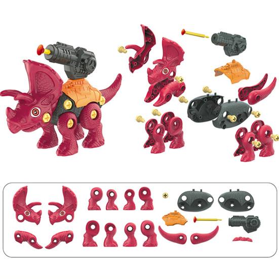 1 набор для обучения навыкам взаимодействия родителей и детей, экологичный, с отверткой, для детей, сделай сам, собирай модель динозавра, игрушки, собранные игрушки