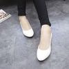 Shallow Single Shoes Pu Patent Leather Flats Spring Casual Round Tow Candy Color Ballet Sansals