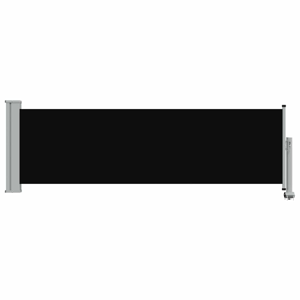 Retractable Side Awning 80*300 cm Black