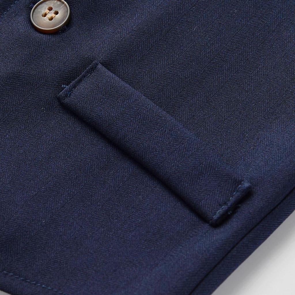 YUBAOEBI 4PCS Boys Tuxedo Suit Tie Shirt Vest Pants Formal Outfit Set Boys Wedding Colthes Children Clothing