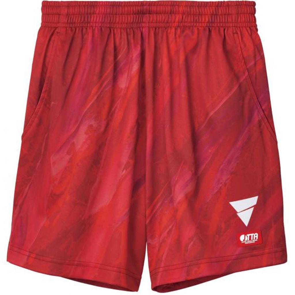 Victorus Table Tennis Game Pants Red Size 522404 V-NGP410, (9000), 2XL,
