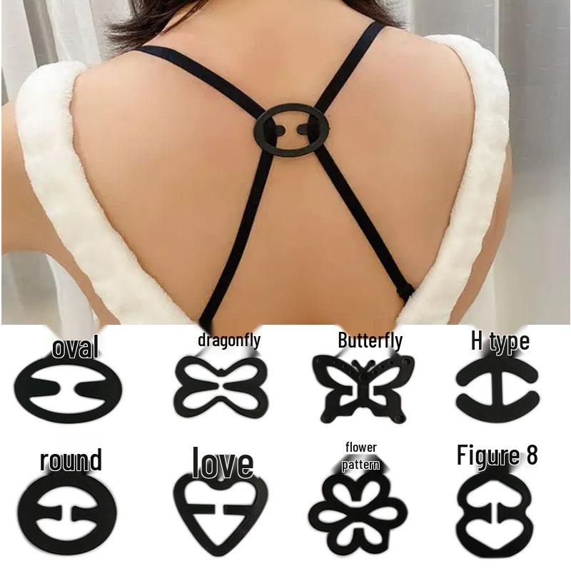 Adjustable Anti-Slip Invisible Bra Strap Buckle