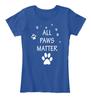 Футболка премиум-класса All Paws Matter Pet Adoption унисекс