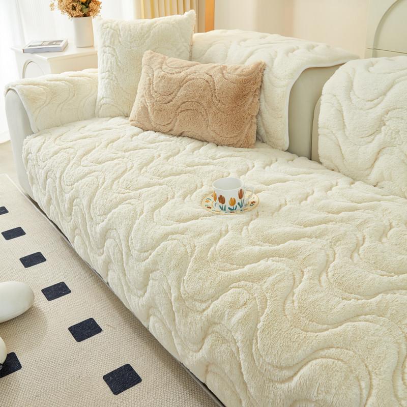 Утолщенный теплый чехол для дивана для гостиной, зимний плюшевый коврик для дивана, полотенце, мягкий нескользящий диван, многофункциональные современные чехлы для дивана для дома