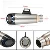 38-51mm Universal Motorcycle Exhaust Pipe Tail Refit Exhaust Muffler Fit for Motorcycles ATV