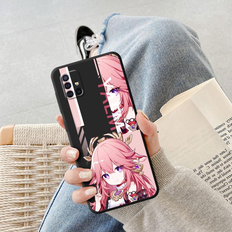 Genshin Impact Phone Case For Samsung Galaxy A03s A04s A50 A70 A54 A34 A20e A03 Core A04 A10s A10 A02 A01 A02s A40 Cover
