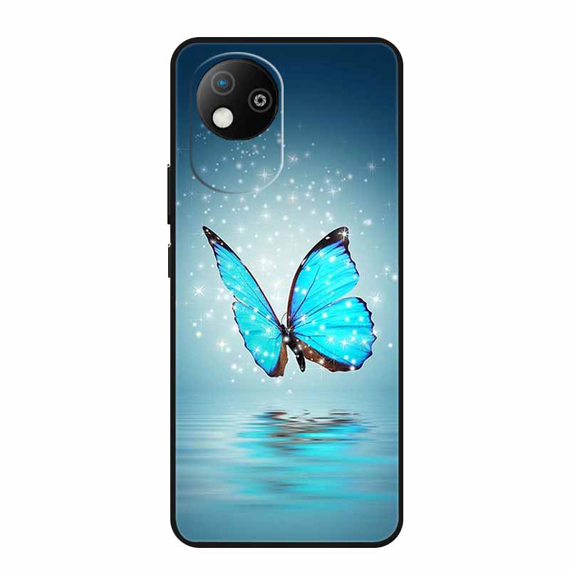 Чехол для ZTE BLADE A35 Lite Животные Мягкий Силикон ТПУ Чехлы для Телефона Задняя Крышка для ZTE BLADE A35Lite Ударопрочный Защитник Новый Capa