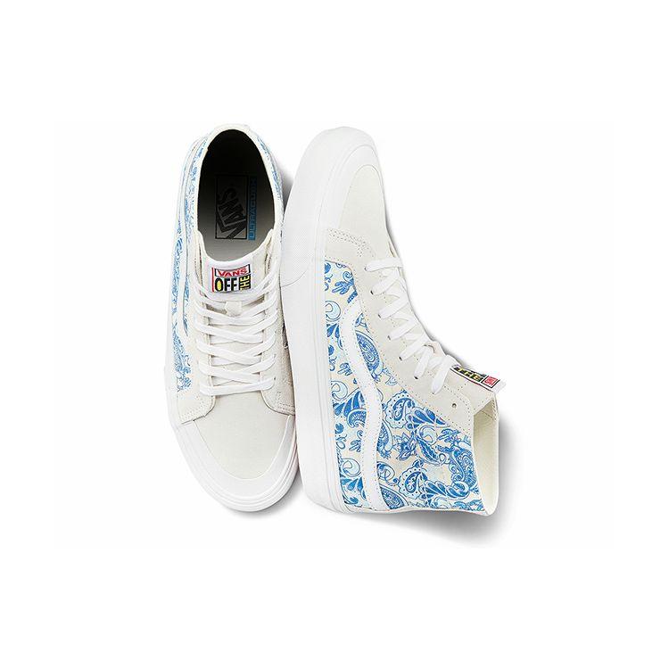 Vans Sk8 Hi Повседневные Легкие Дышащие Высокие Кеды для Скейтборда Унисекс Синие VN0A3MV1686