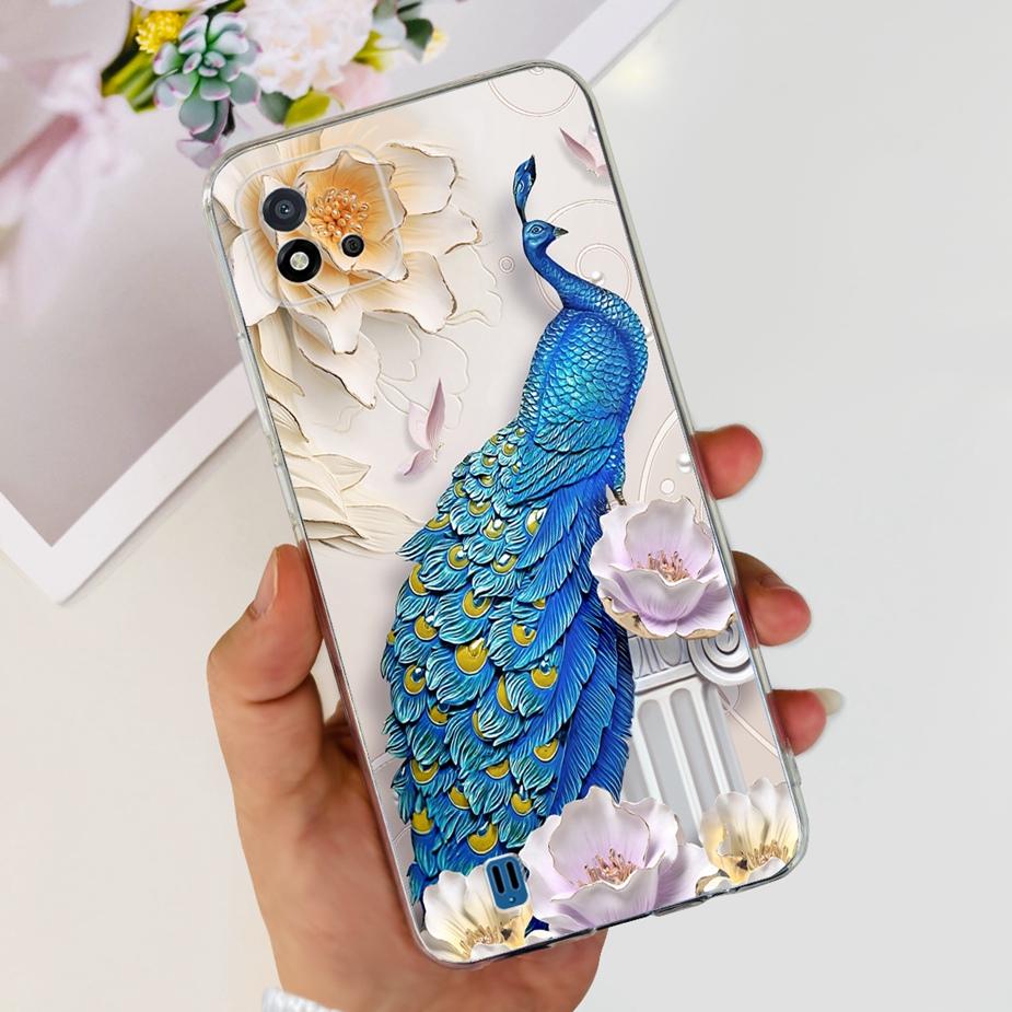 For Realme C11 2021 Case Cute Dinosaur Astronaurt Cover Soft Silicone Phone Case For Realme C11 2020 RealmeC11 2021 Fundas Coque