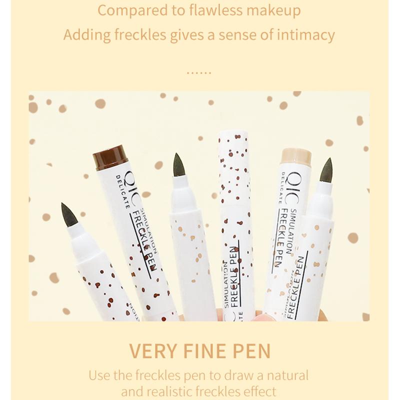Ручка с поддельными веснушками, натуральный водостойкий консилер для длительного вида, точечная ручка для макияжа, косметический инструмент