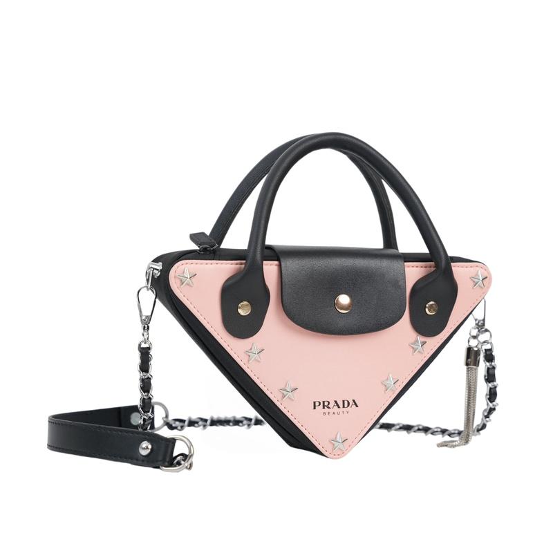 Косметичка/несессер Prada [Индивидуальная сумка] Звездная вспышка Простая Нишевая Высококлассная Модная Для поездок на работу Изысканная Модная Универсальная Классическая Звездная вспышка