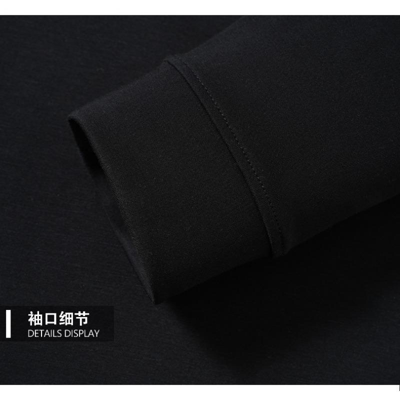 Men Round Neck Long Sleeve Pullover Sweatshirt Casual Letter Print