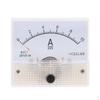 85C1 A Analog Panel AMP Current Testing Meter Ammeter White