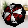1pc Resident Evil Umbrella Corporation Symbol Umbrella with Plastic Handle,Suitable for All Seasons Home Travel Outdoor UmbrellaM999